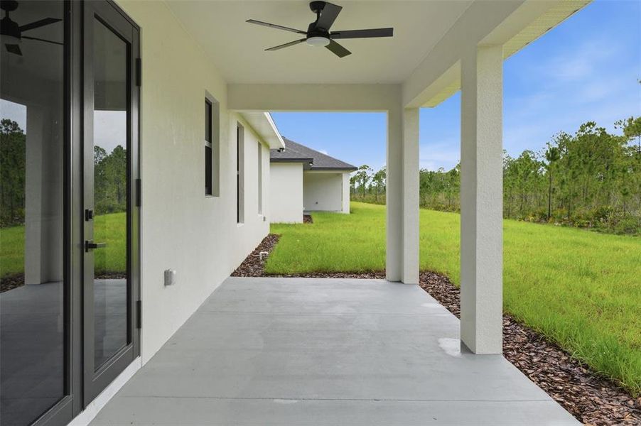 Exterior details and patio area of a home in , Sebring (Image 19). Exterior details and patio area of a home in , Sebring (Image 19).
