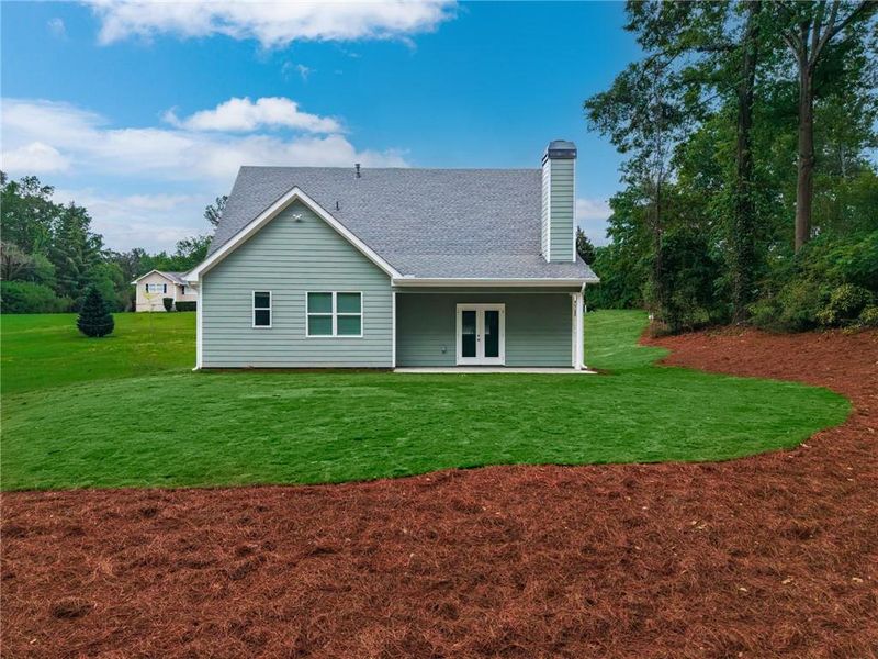 Exterior details and patio area of a home in , Woodstock (Image 3).