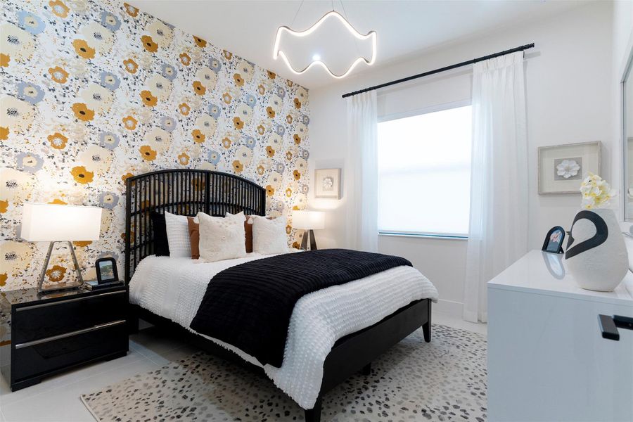 Furnished interior view inside a new home in , Palm Beach Gardens (Image 7).