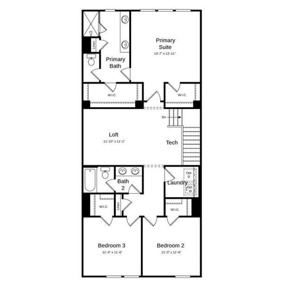 Additional Highlights Include: laminate flooring extended to great room, second floor hallway, and loft area, gas range.