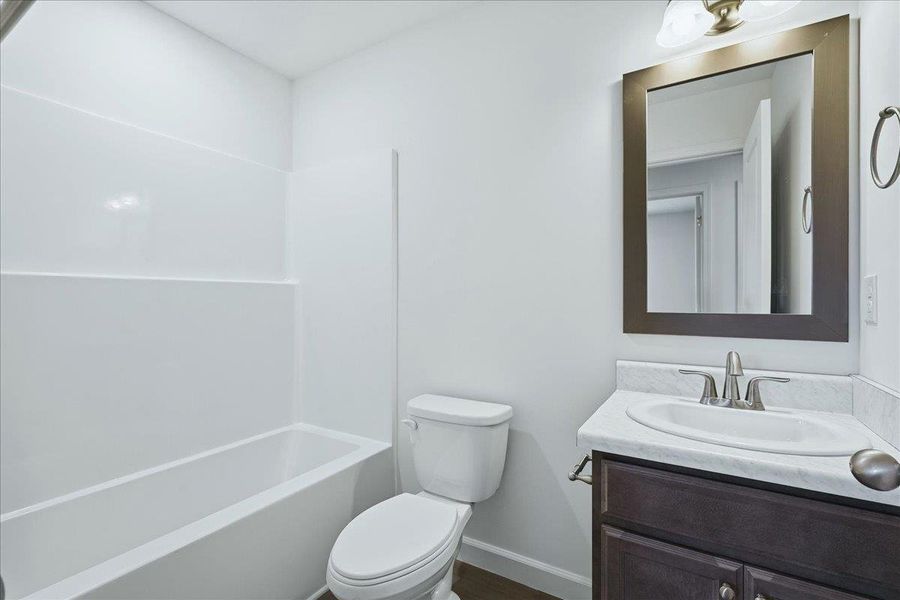 Furnished interior view inside a new home in Stones Throw, Inman (Image 10).