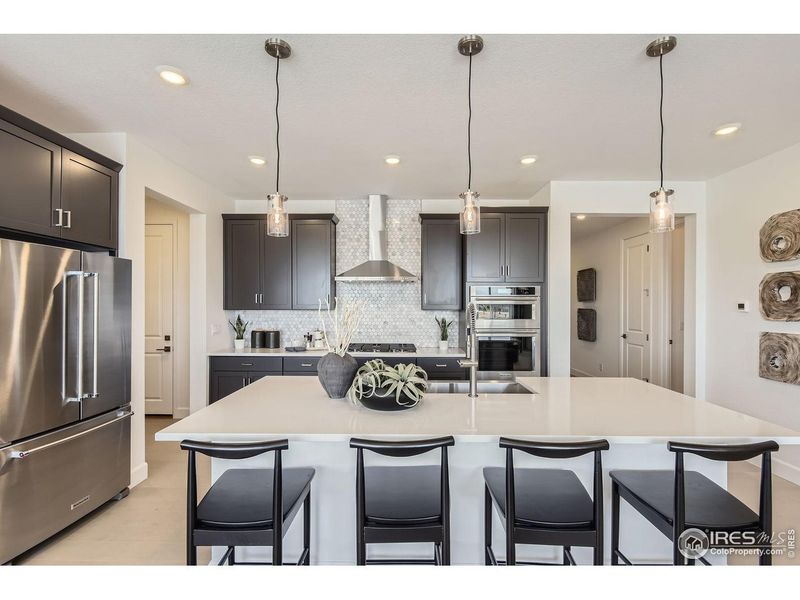 Furnished interior view inside a new home in Farmstead, Berthoud (Image 24).