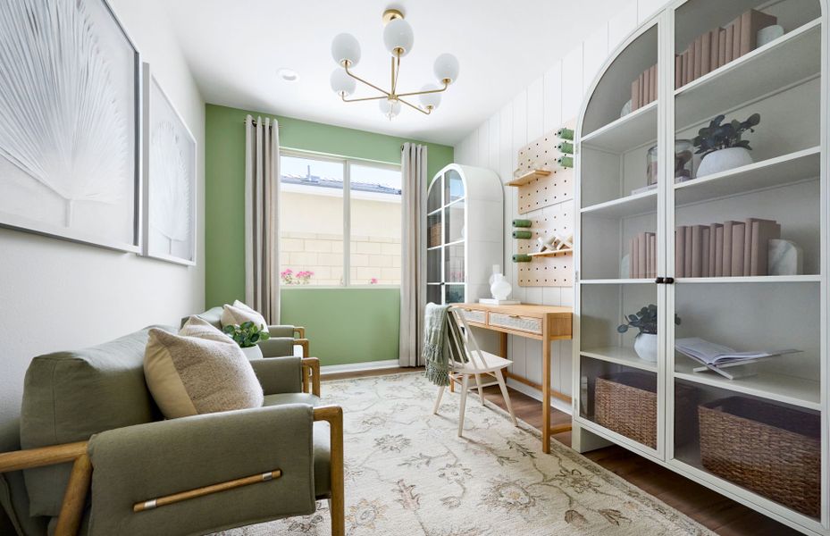 Representative furnished interior of a home built from the Bayley by Del Webb in Sun City Festival, Buckeye (Image 9).