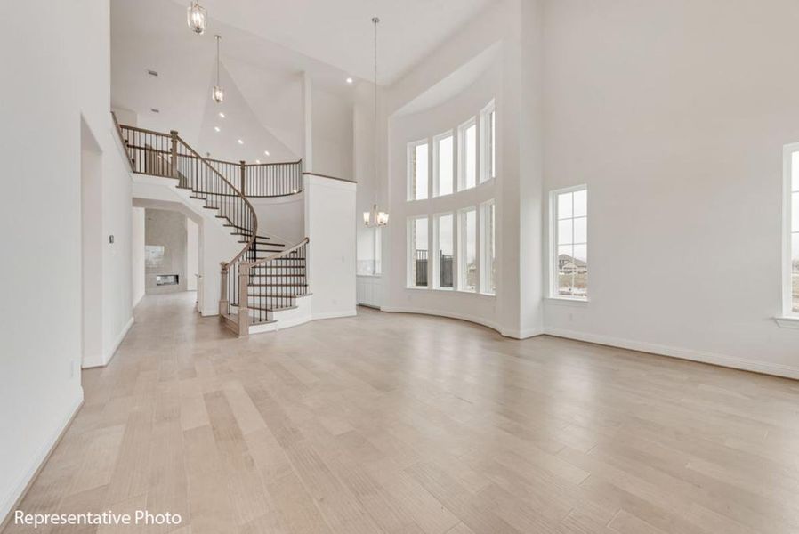 Spacious, unfurnished interior of a new home in Edgewater, Fate (Image 11). Spacious, unfurnished interior of a new home in Edgewater, Fate (Image 11).
