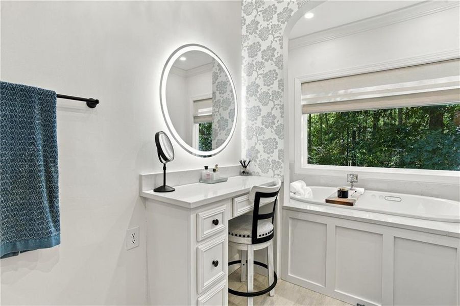 Furnished interior view inside a new home in , Auburn (Image 8).