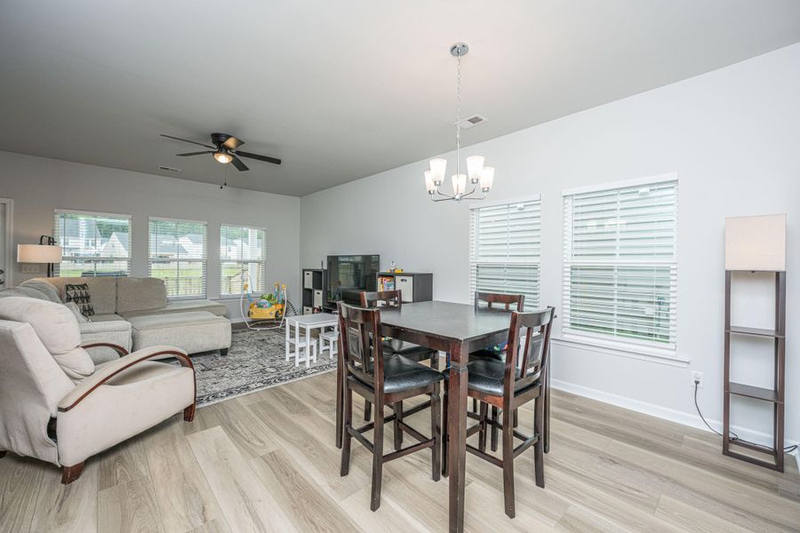 Furnished interior view inside a new home in Cypress Preserve, Moncks Corner (Image 13).