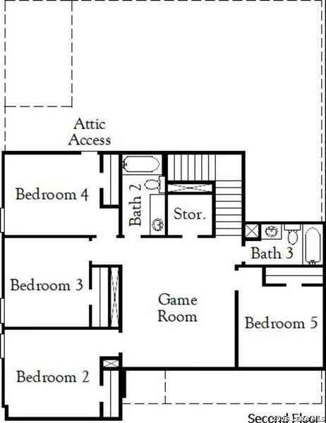 2D floor plan layout of this home in Summerlin, San Antonio, TX (Image 3). 2D floor plan layout of this home in Summerlin, San Antonio, TX (Image 3).