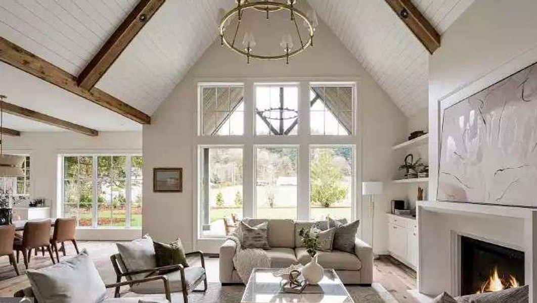 Furnished interior view inside a new home in , Fayetteville (Image 9).