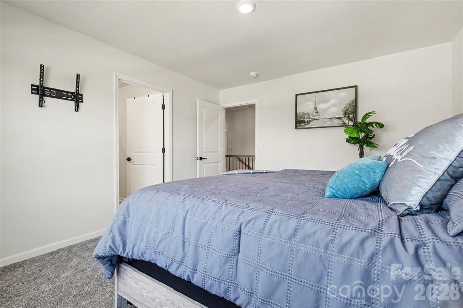 Furnished interior view inside a new home in Falls Cove, Troutman (Image 16).