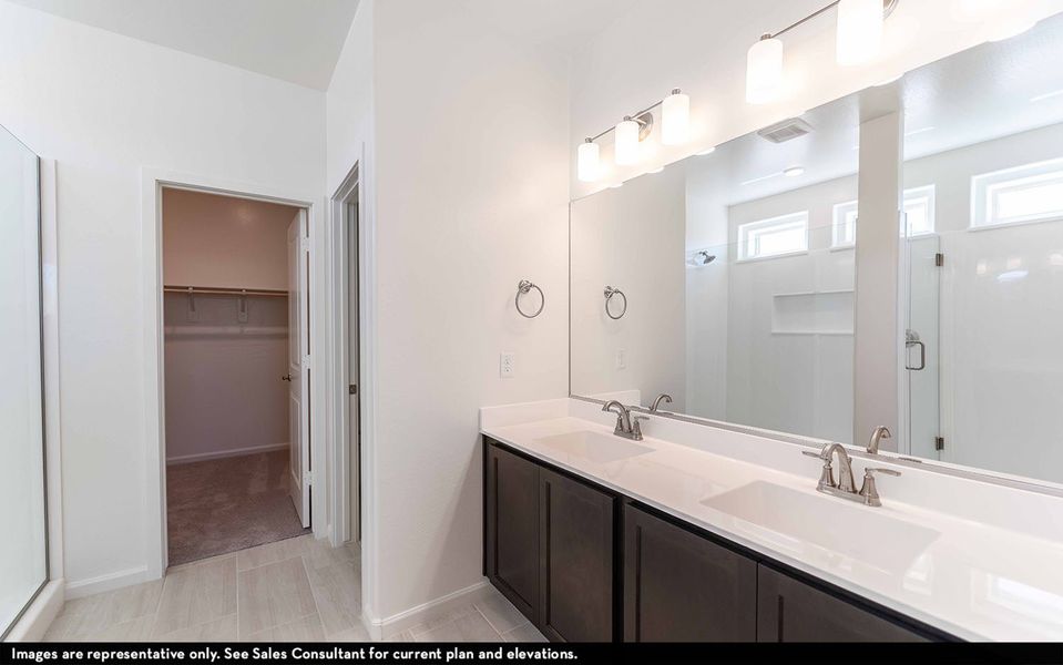 Representative furnished interior of a home built from the Marana by CastleRock Communities in Hayden Estates, Buckeye (Image 6).