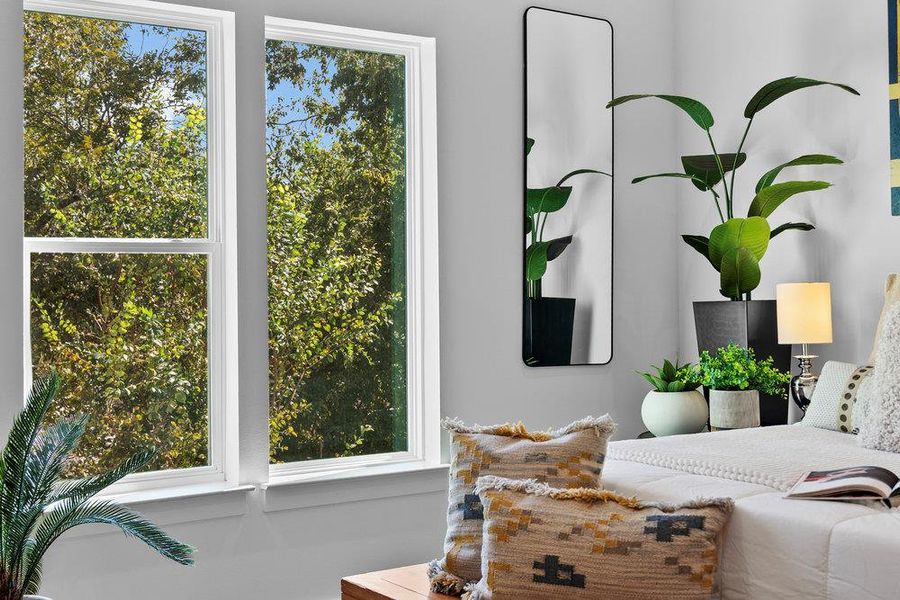 Furnished interior view inside a new home in Bluebonnet Lofts, Austin (Image 19).
