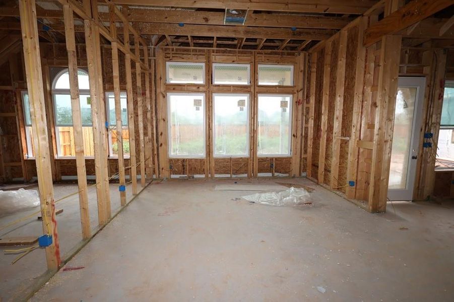 Spacious, unfurnished interior of a new home in Grand Central Park 55' Homesites, Conroe (Image 5). Spacious, unfurnished interior of a new home in Grand Central Park 55' Homesites, Conroe (Image 5).