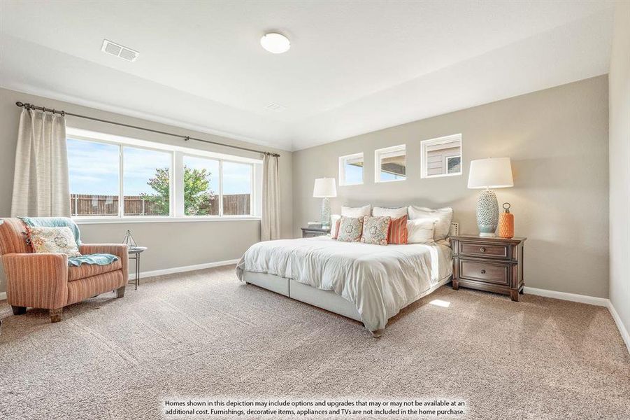 Furnished interior view inside a new home in Georgetown at Kings Fort 50s, Kaufman (Image 20).