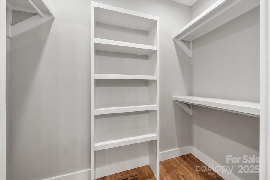Huge primary closet