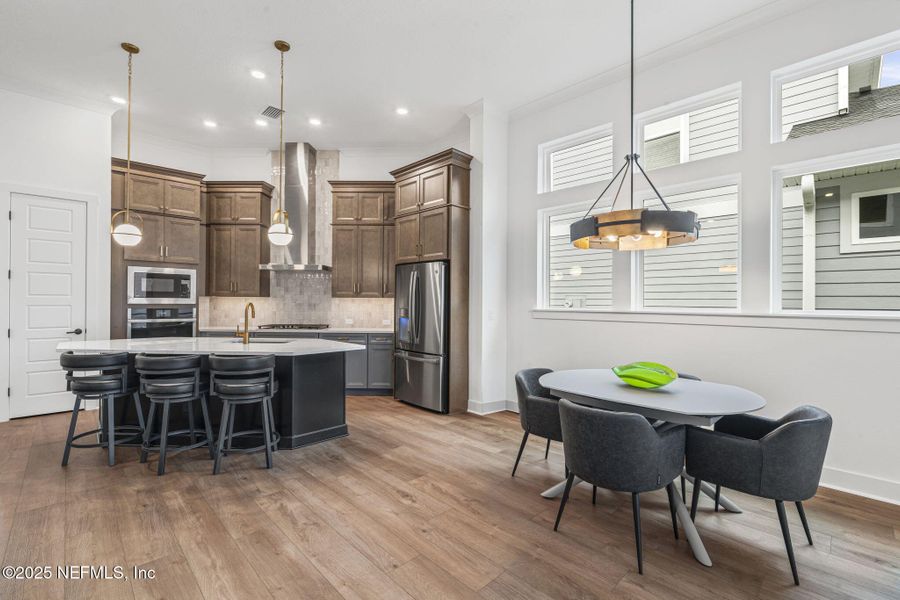 Furnished interior view inside a new home in Seven Pines 50' Rear Entry, Jacksonville (Image 48).