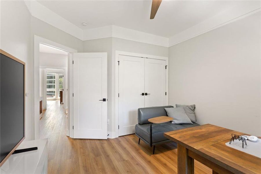 Furnished interior view inside a new home in , Atlanta (Image 9).