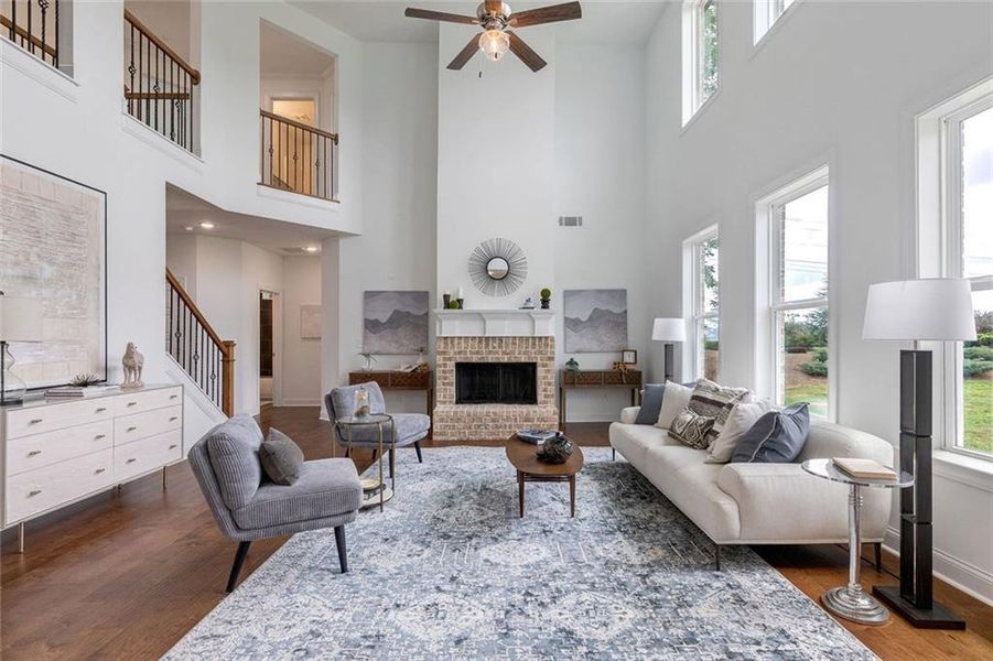 Furnished interior view inside a new home in , Watkinsville (Image 17).