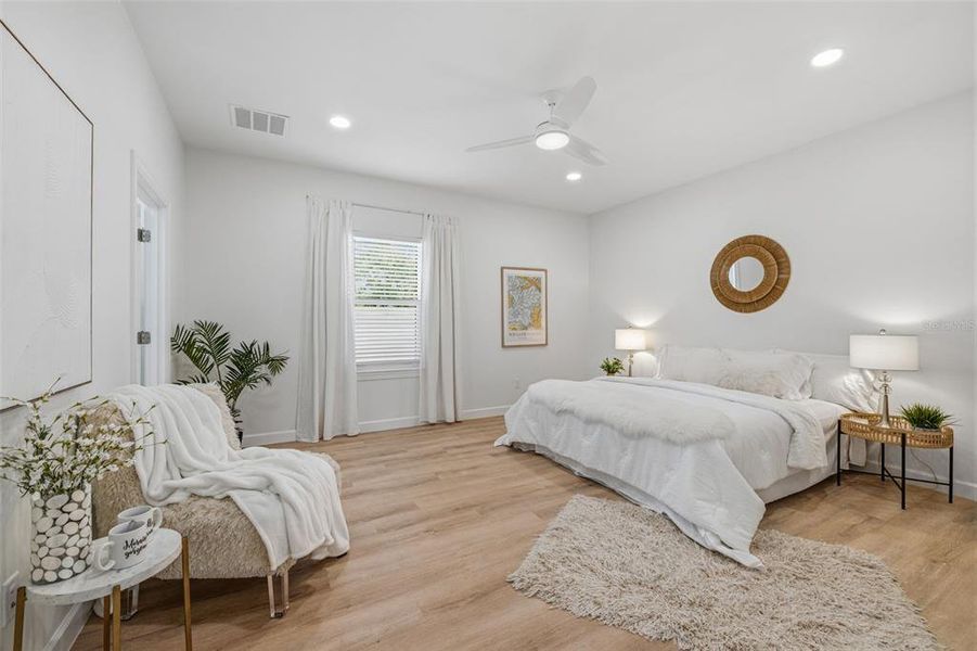 Furnished interior view inside a new home in , St. Petersburg (Image 21).