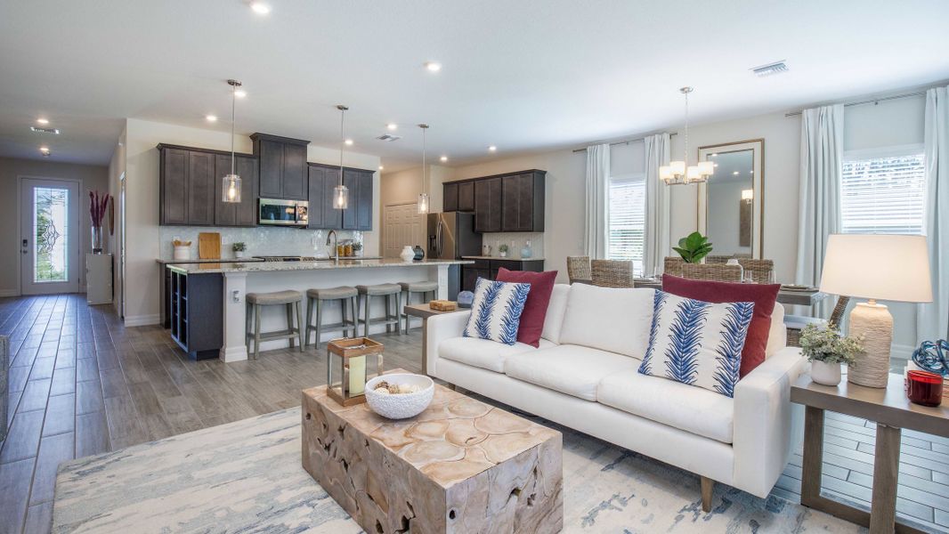 Furnished interior view inside a new home in Winding River, St. Marys (Image 5).