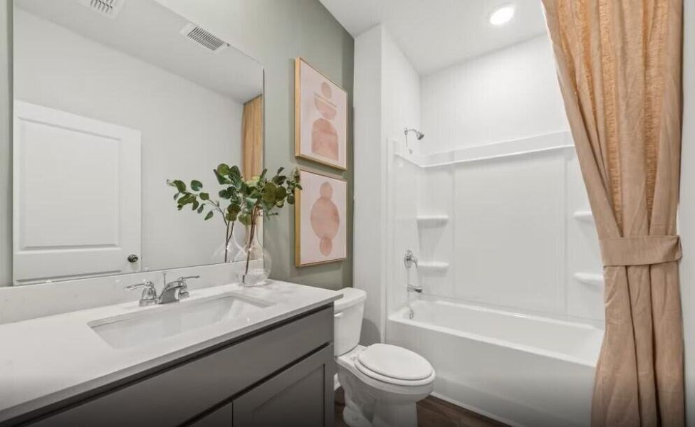 Furnished interior view inside a new home in Bradford Pointe, Summerville (Image 12).
