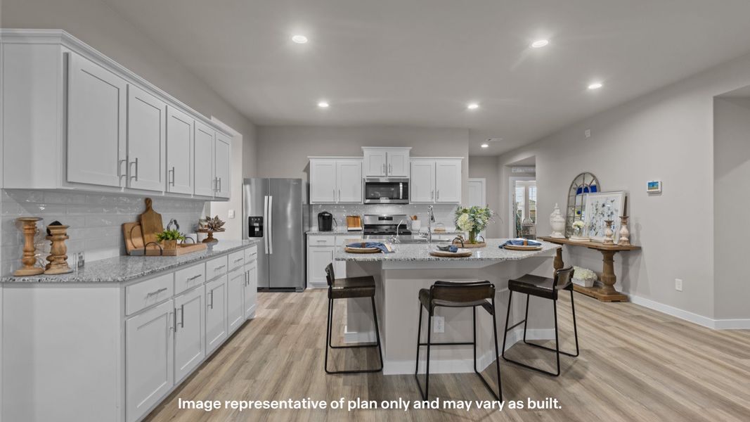 Furnished interior view inside a new home in Homestead at Parks Bell Ranch, Odessa (Image 6). Furnished interior view inside a new home in Homestead at Parks Bell Ranch, Odessa (Image 6).