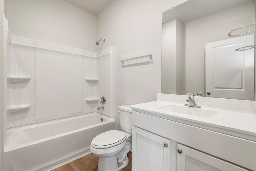 Furnished interior view inside a new home in Freeman Ranch, Katy (Image 5).