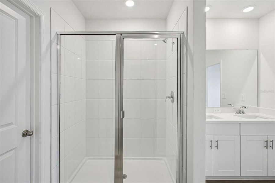 Furnished interior view inside a new home in Two Rivers - Premier Series, Zephyrhills (Image 9). Furnished interior view inside a new home in Two Rivers - Premier Series, Zephyrhills (Image 9).