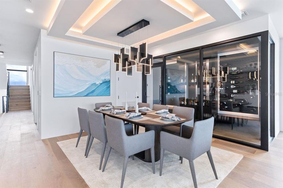 Furnished interior view inside a new home in , Madeira Beach (Image 48). Furnished interior view inside a new home in , Madeira Beach (Image 48).