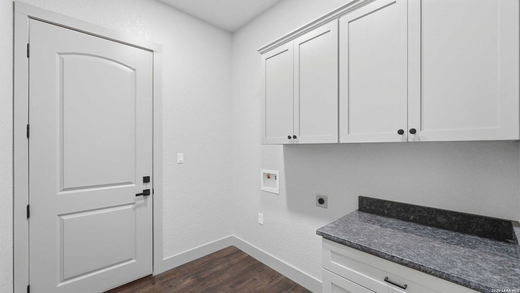 Furnished interior view inside a new home in , Adkins (Image 12).