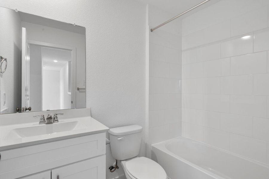 Furnished interior view inside a new home in Peppervine, Porter (Image 7). Furnished interior view inside a new home in Peppervine, Porter (Image 7).