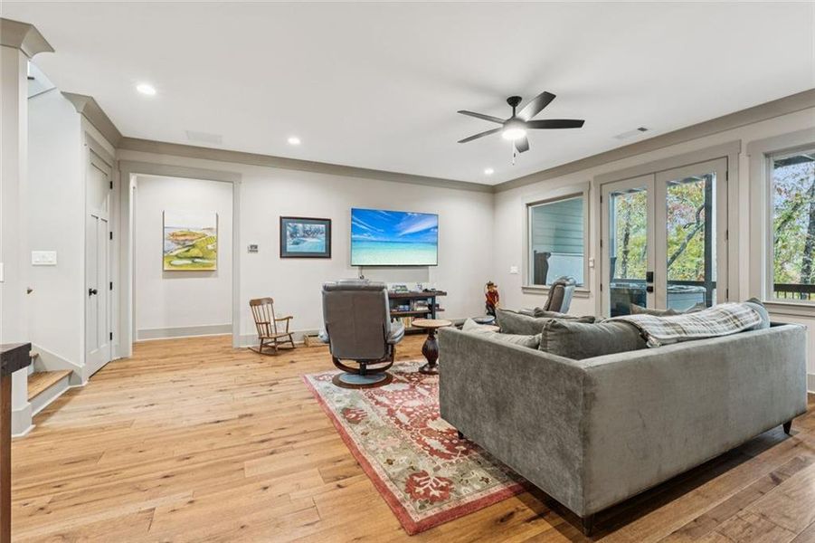 Furnished interior view inside a new home in , Dahlonega (Image 31).