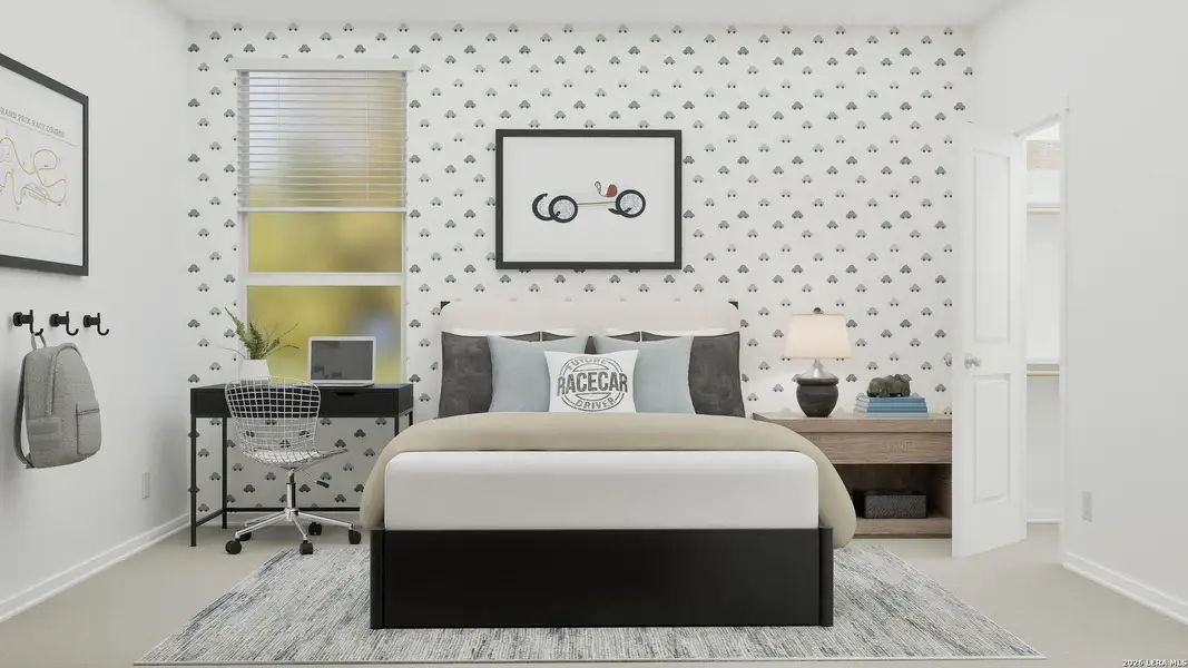 Furnished interior view inside a new home in Gatehouse, New Braunfels (Image 27).