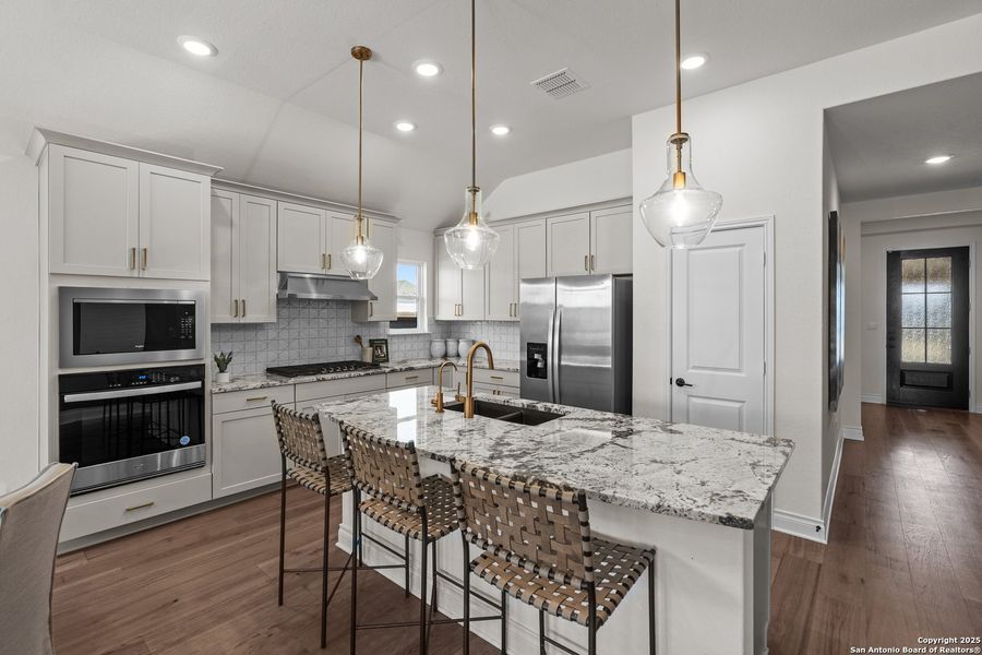 Furnished interior view inside a new home in Corley Farms, Boerne (Image 5).