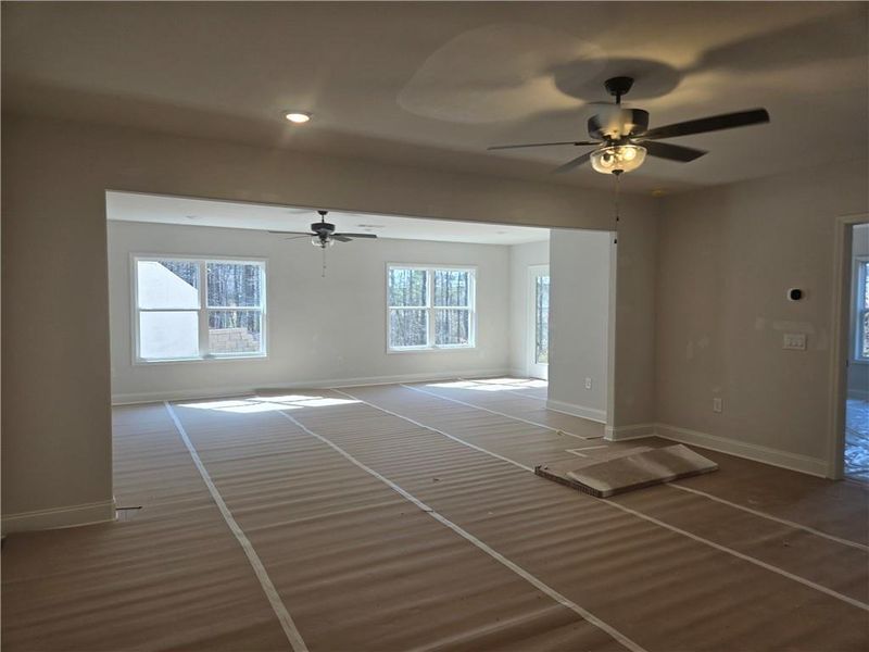 In-progress construction of a new home in Madeira, Acworth, GA (Image 24).