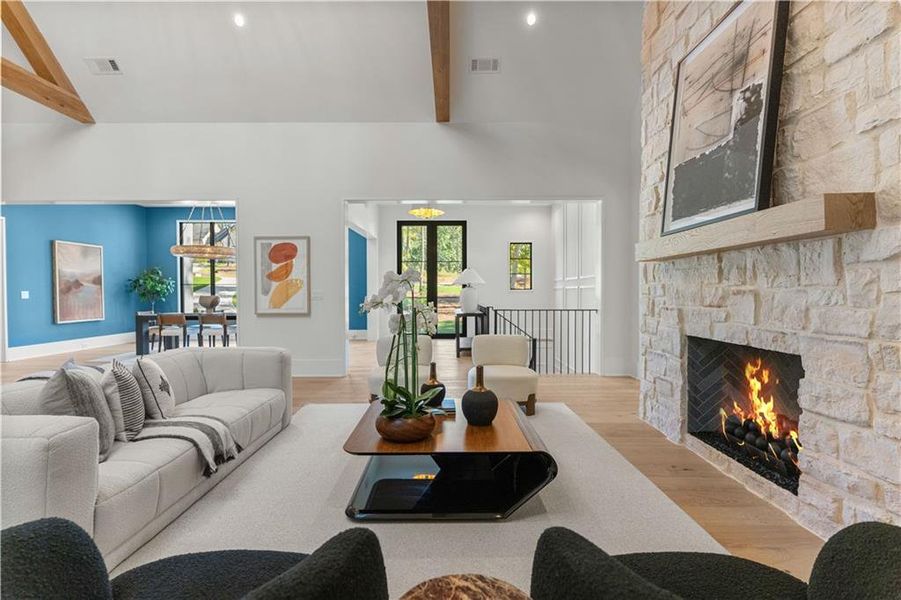 Furnished interior view inside a new home in , Greensboro (Image 42).