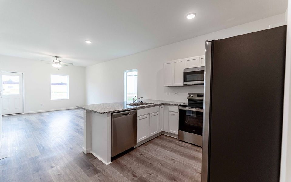 Furnished interior view inside a new home in Stonehenge, Manchester (Image 4). Furnished interior view inside a new home in Stonehenge, Manchester (Image 4).