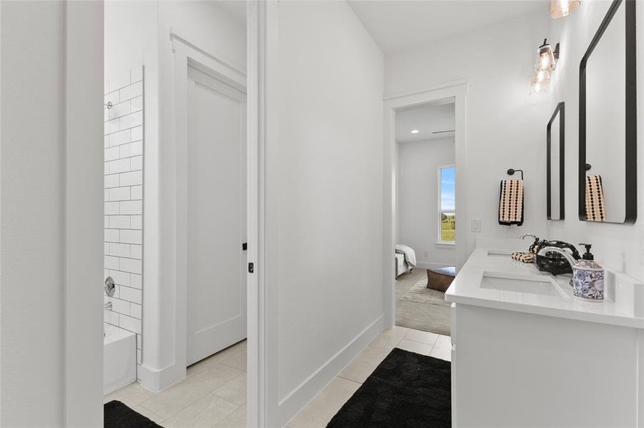 Furnished interior view inside a new home in , Caddo Mills (Image 18).