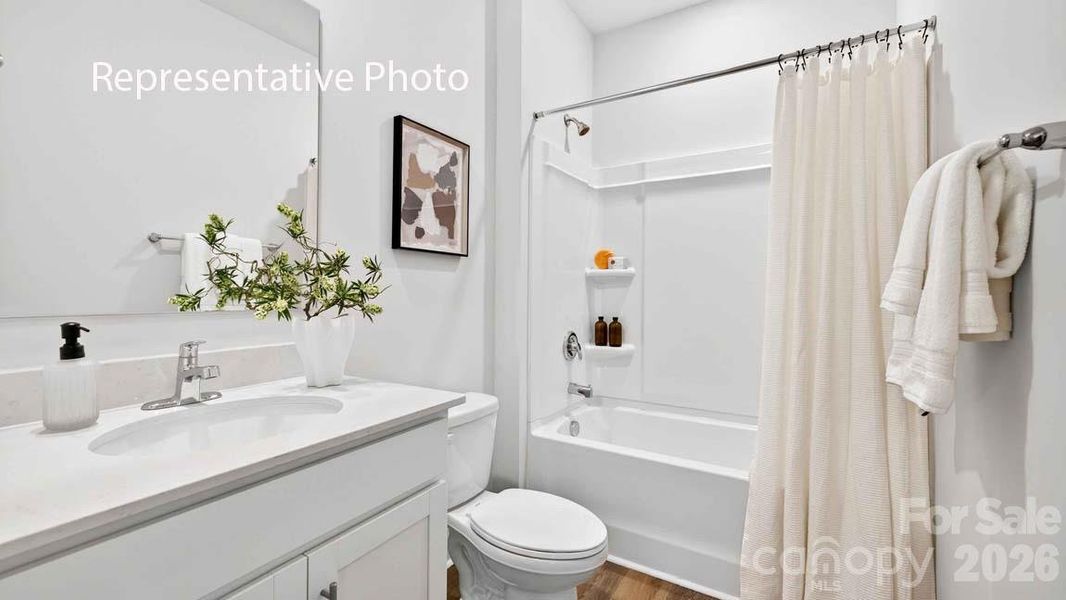 Furnished interior view inside a new home in Stanton, Richburg (Image 11).