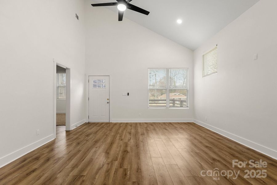 Spacious, unfurnished interior of a new home in , Charlotte (Image 30).