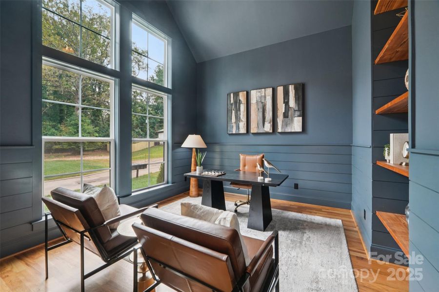 Furnished interior view inside a new home in , Charlotte (Image 15).