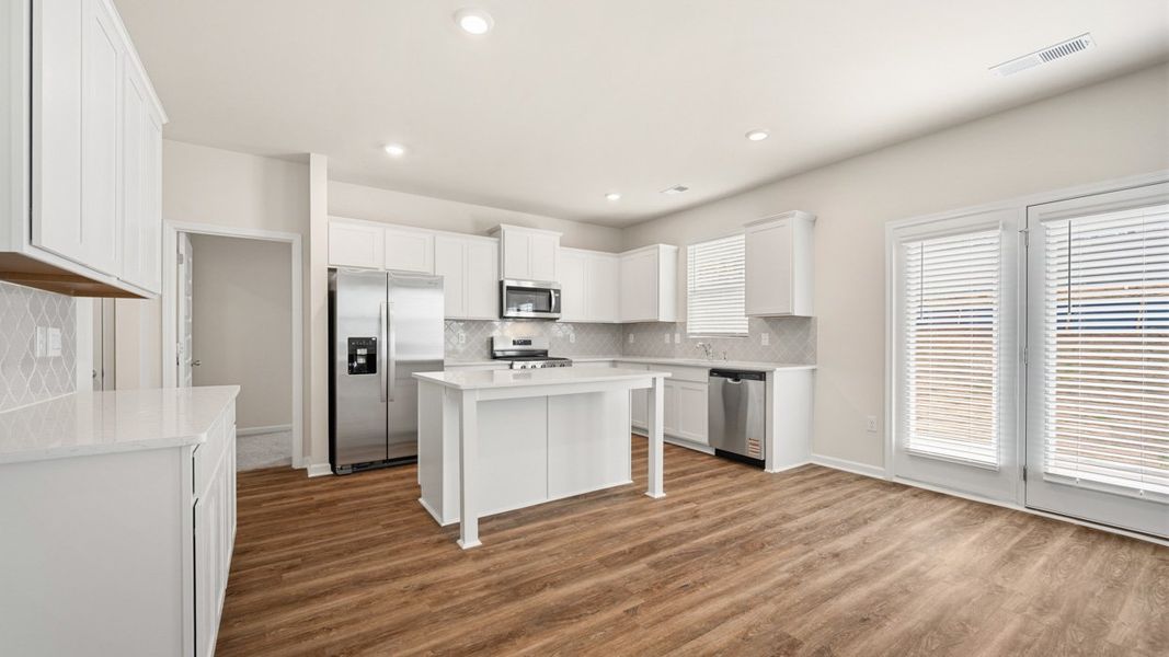 Furnished interior view inside a new home in Brooks Station, Dacula (Image 6).