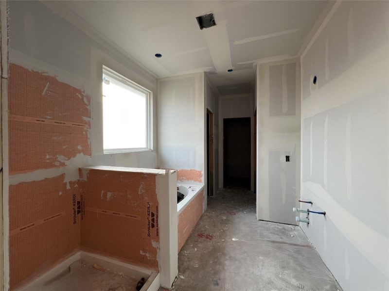 In-progress construction of a new home in Rolling Glen, Hutto, TX (Image 20).