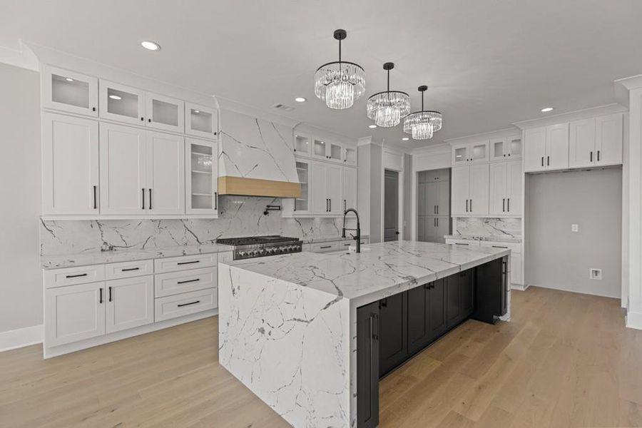 Furnished interior view inside a new home in , Buford (Image 7).