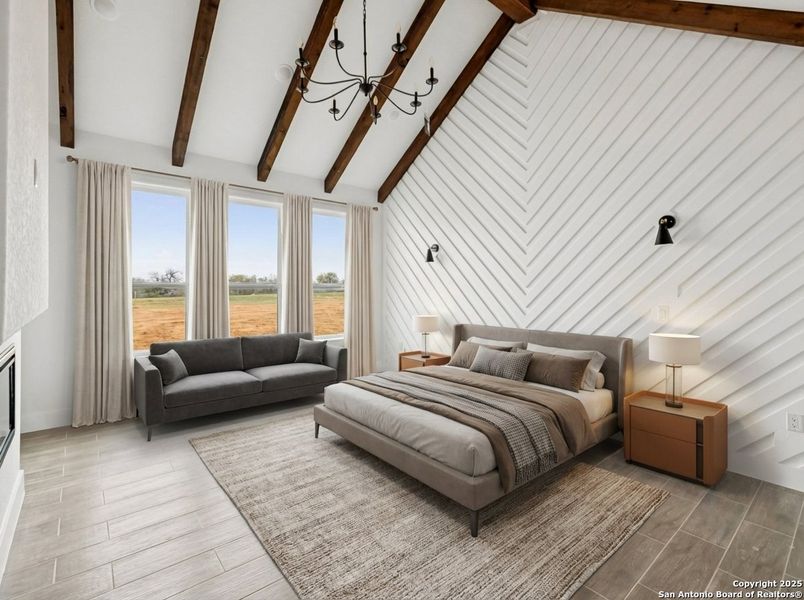 Furnished interior view inside a new home in , Floresville (Image 14). Furnished interior view inside a new home in , Floresville (Image 14).