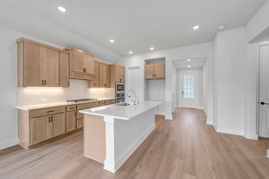 Furnished interior view inside a new home in Treeline, Justin (Image 7).