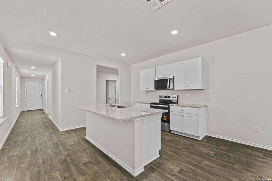 Furnished interior view inside a new home in Laurel Vistas, San Antonio (Image 7).
