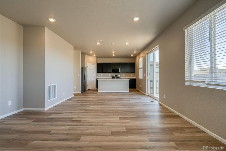 Spacious, unfurnished interior of a new home in Buffalo Highlands: The Flora Collection, Commerce City (Image 15).