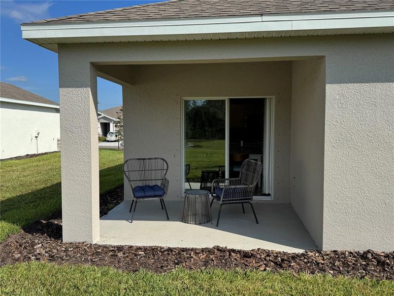 Exterior details and patio area of a home in Solera at Lakewood Ranch, Lakewood Ranch (Image 21).