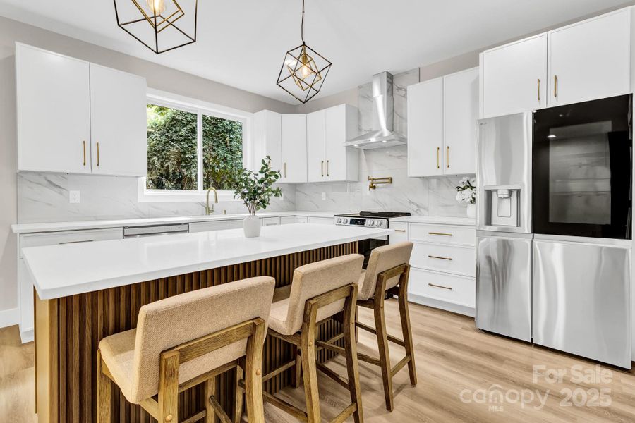 Furnished interior view inside a new home in , Asheville (Image 16).