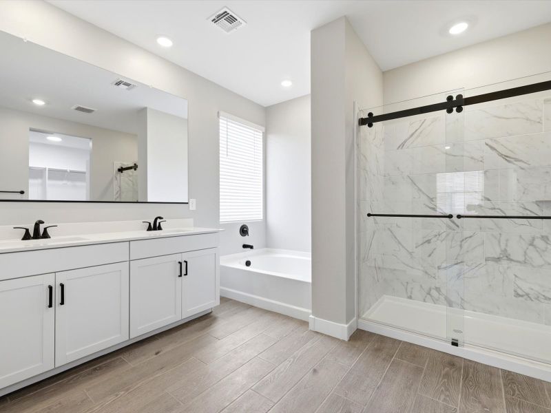 Furnished interior view inside a new home in Abel Ranch Reserve Series, Goodyear (Image 7).